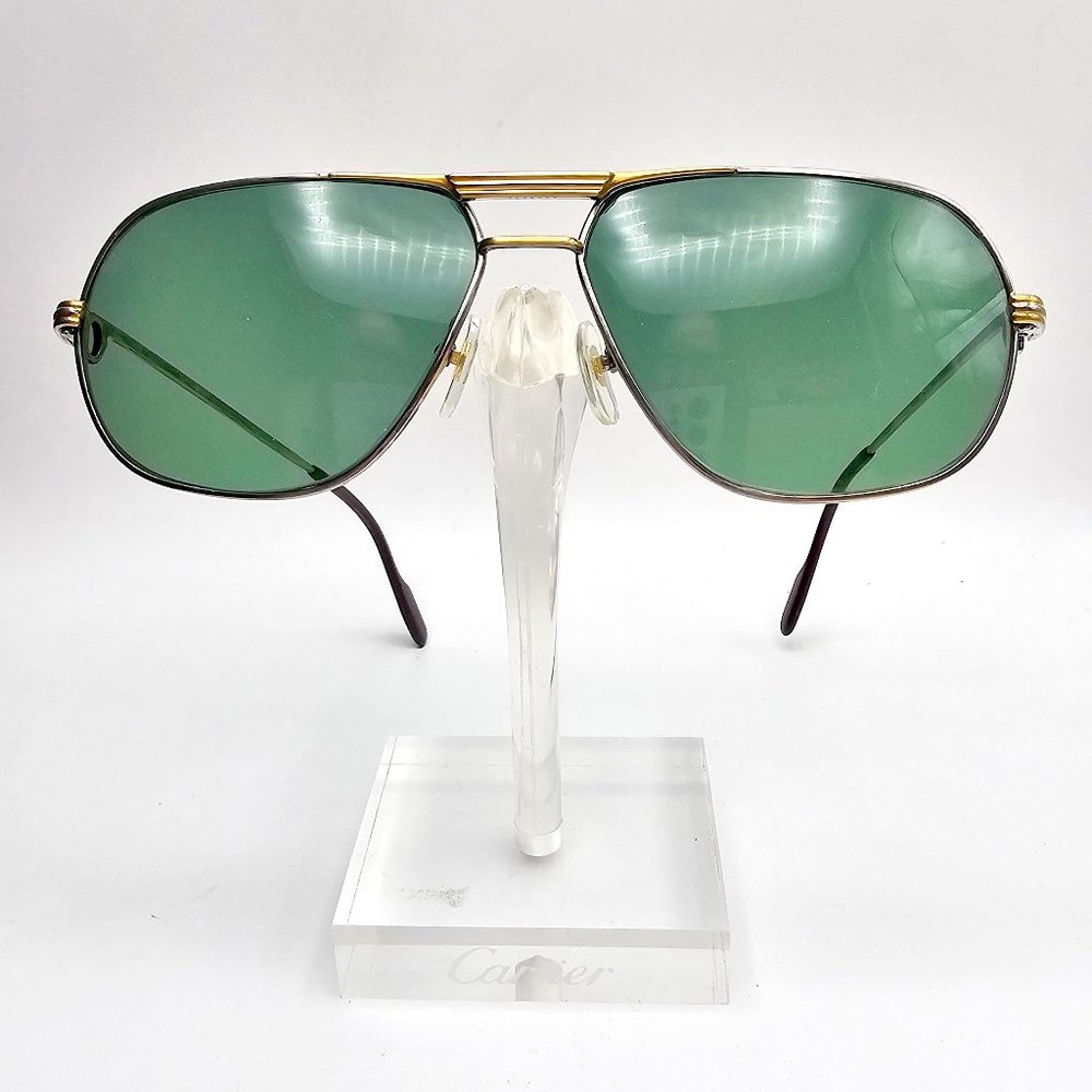 Authentic Cartier Vintage Tank Louis Sunglasses